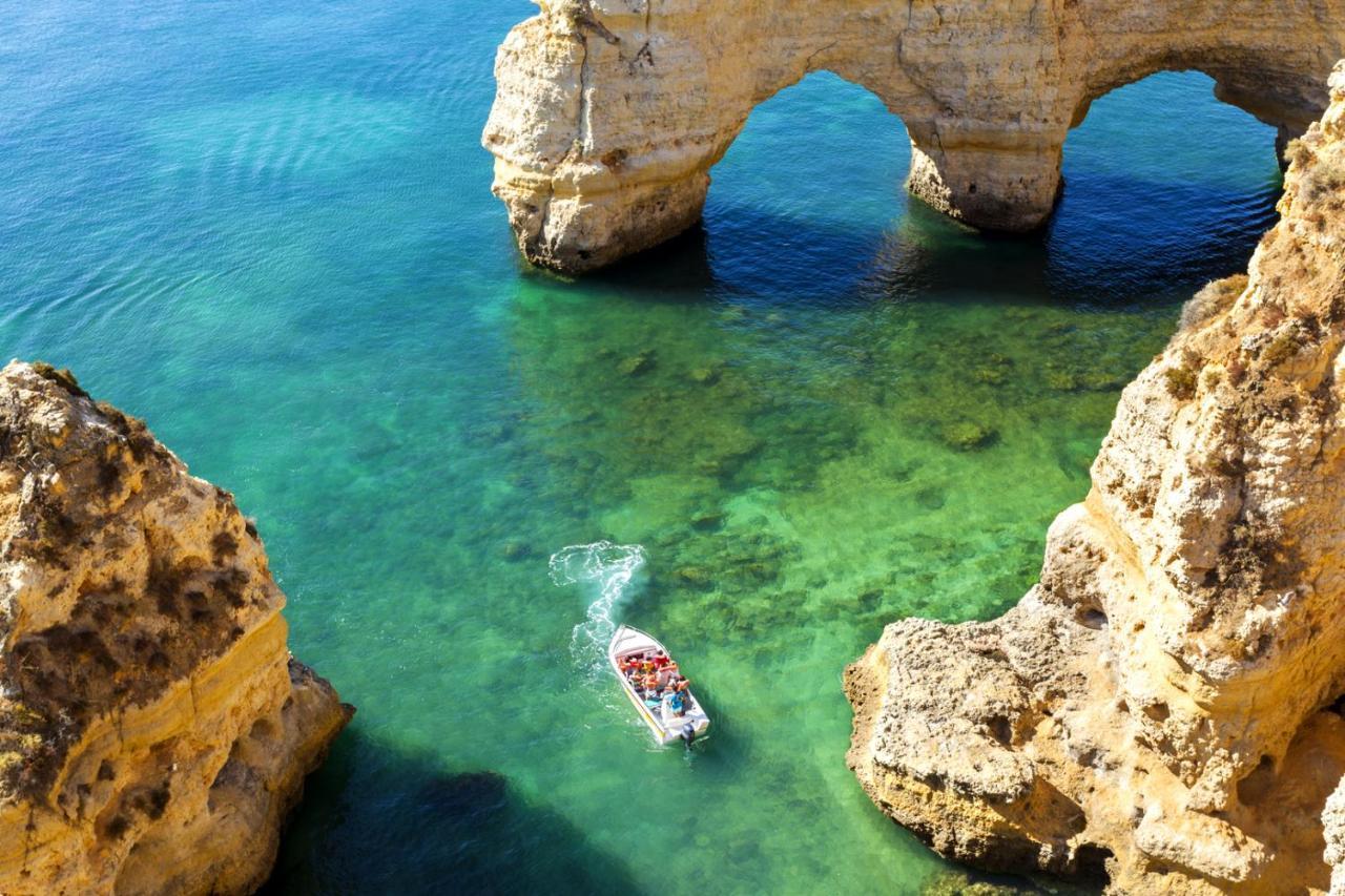 Ferienwohnung Charming Blue Albufeira Exterior foto